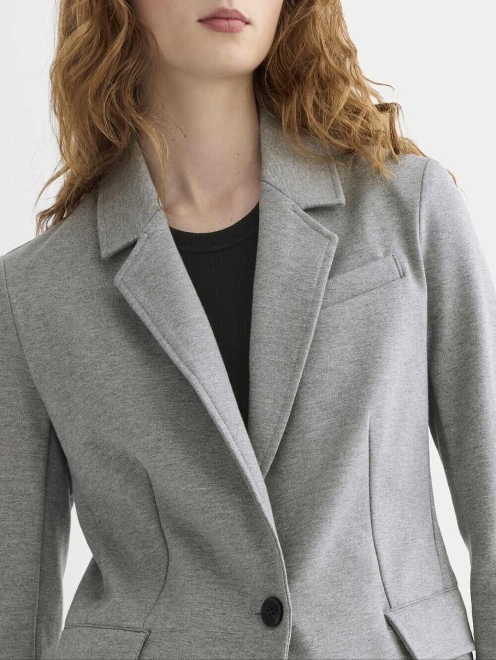 Everlane The Dream Blazer XL Gray Cotton Professional Casual Office Jacket - Picture 2 of 16